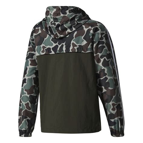 Amazon.com: Adidas Camo Windbreaker